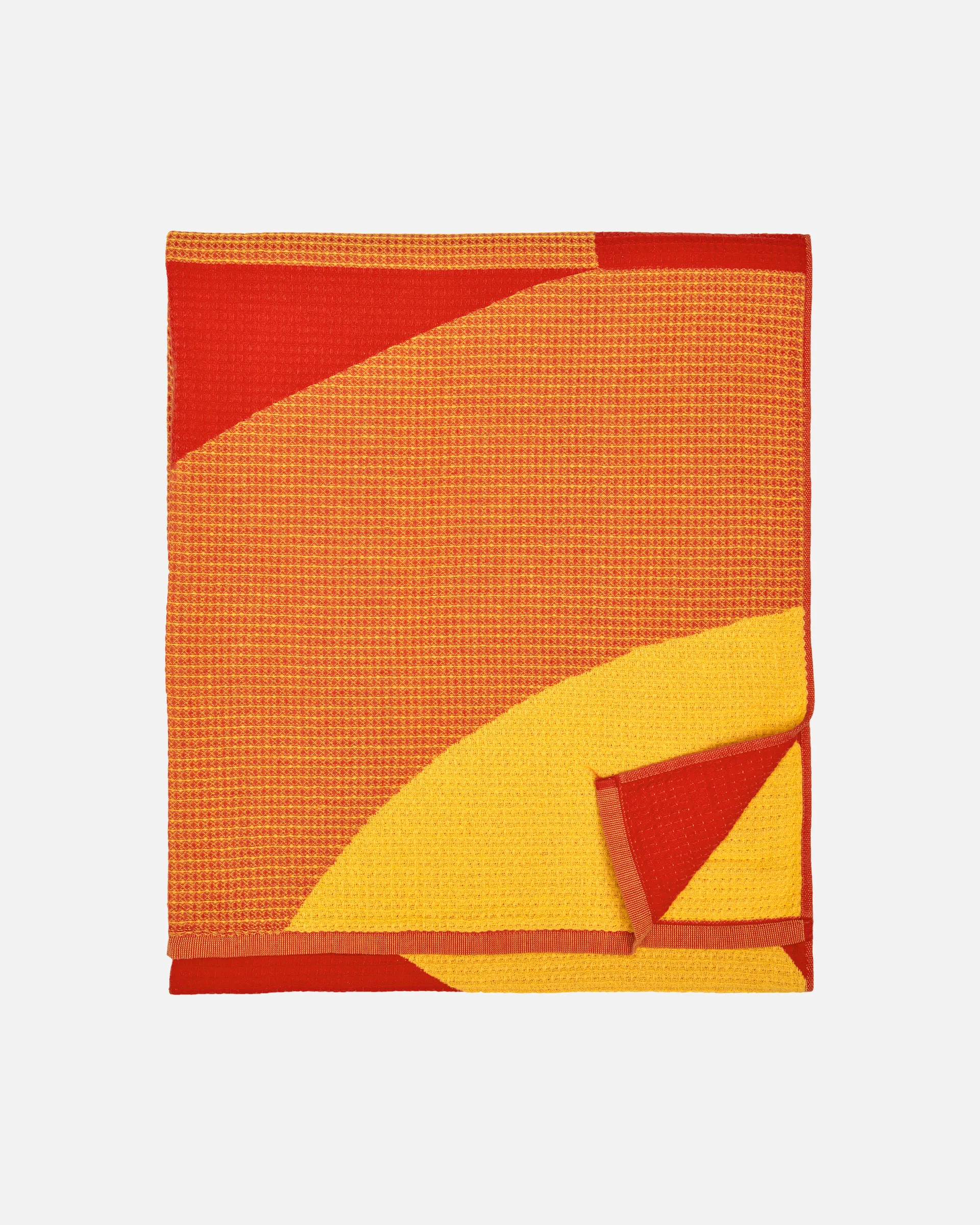 Savanni strandhanddoek 100x180 cm, Rood-geel Marimekko