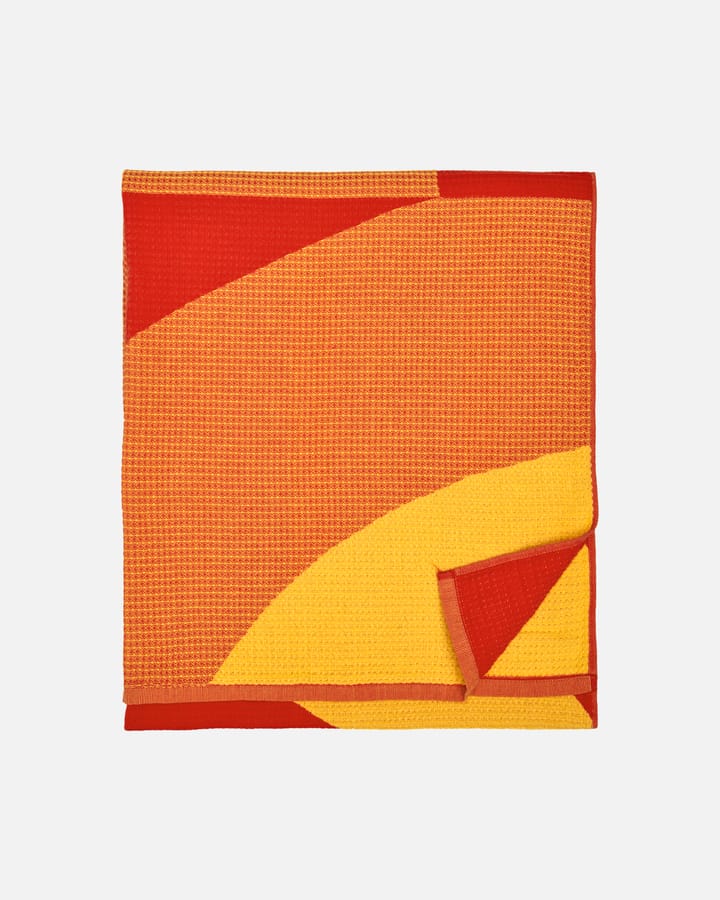 Savanni strandhanddoek 100x180 cm, Rood-geel Marimekko
