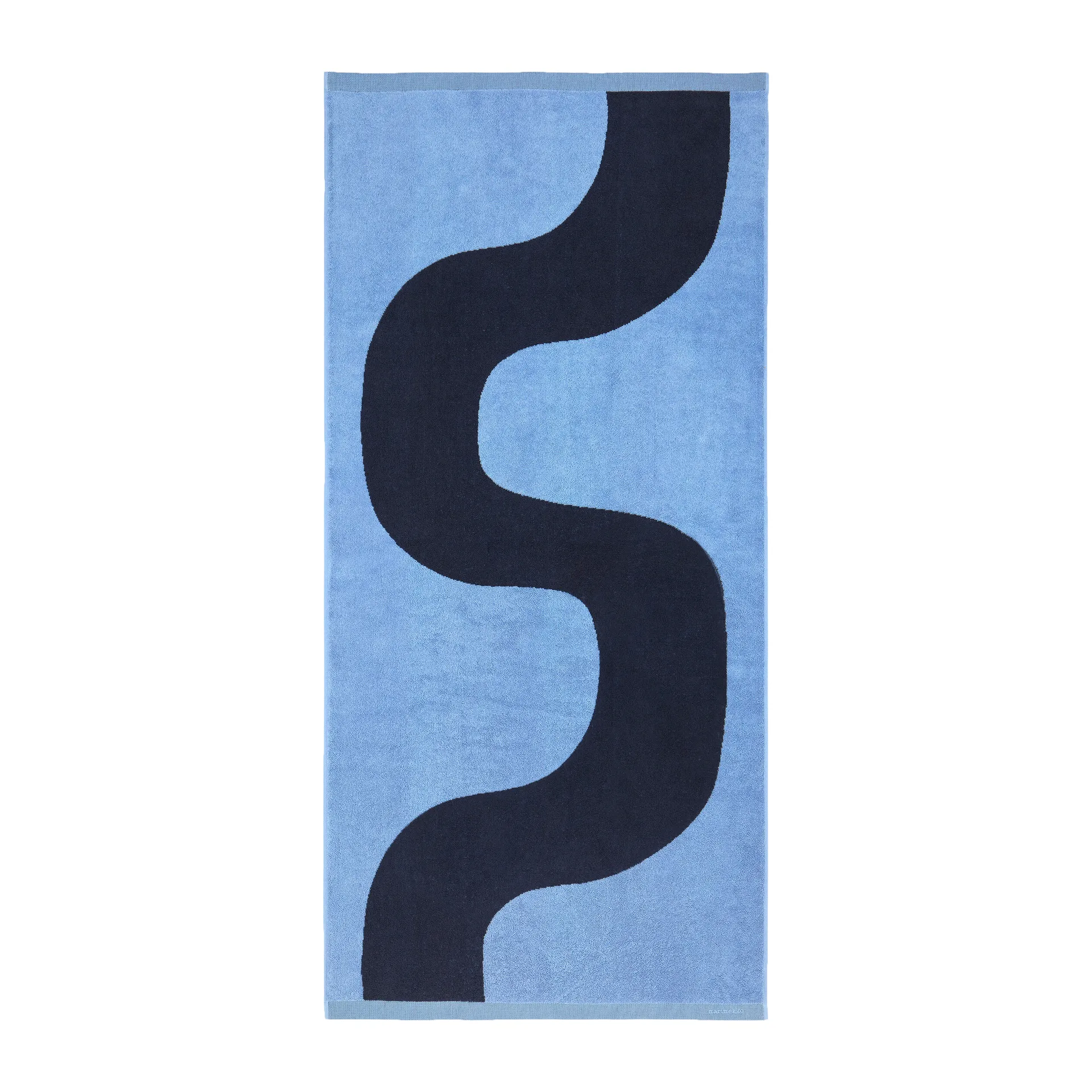 Seireeni badhanddoek 70x150 cm, Donkerblauw-blauw Marimekko