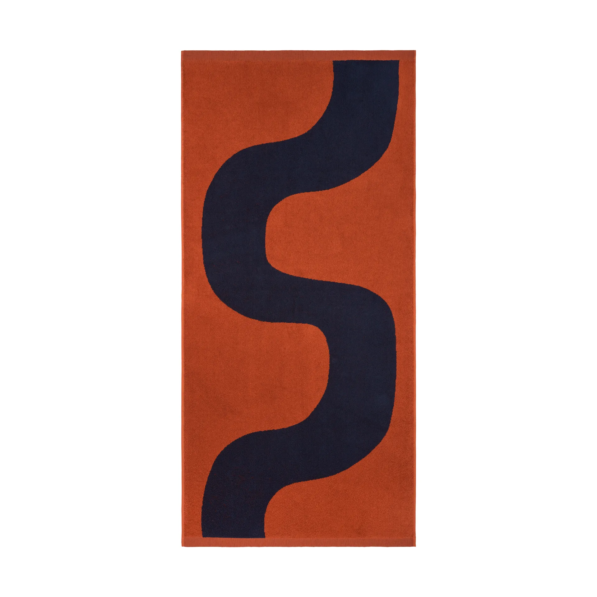 Seireeni badhanddoek 70x150 cm, Rooibos-dark blue Marimekko