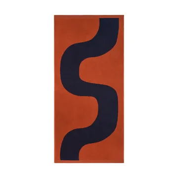 Seireeni badhanddoek 70x150 cm - Rooibos-dark blue - Marimekko