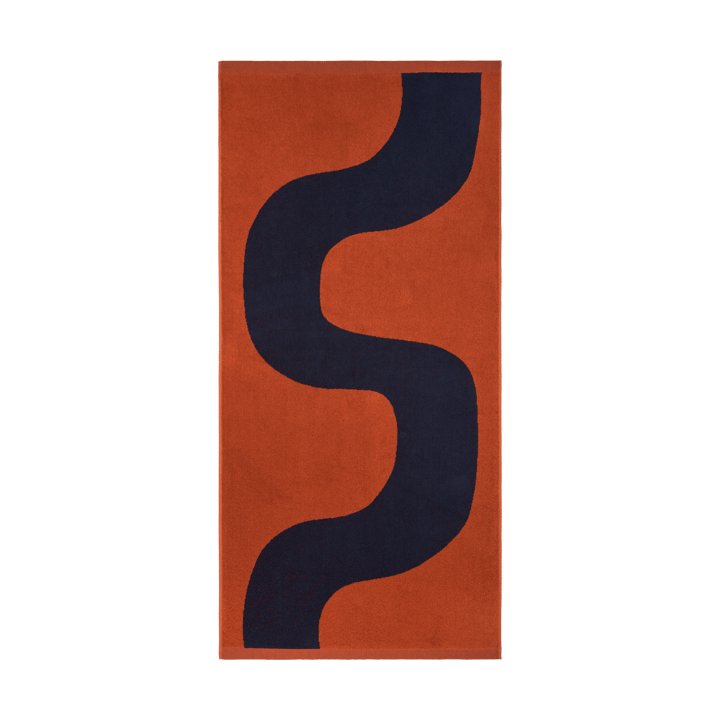 Seireeni badhanddoek 70x150 cm, Rooibos-dark blue Marimekko