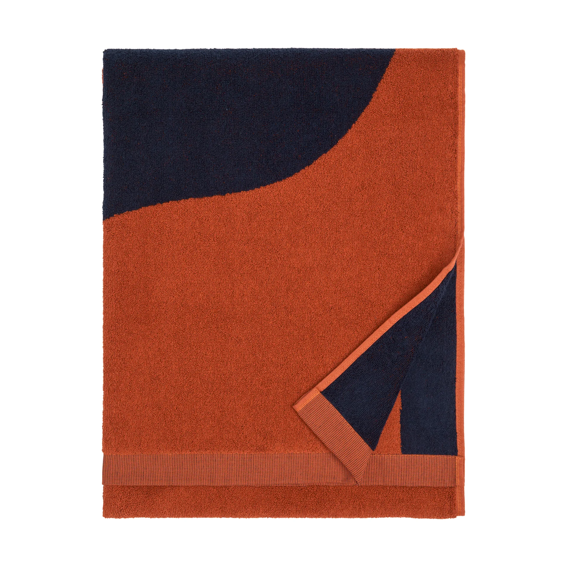 Seireeni badhanddoek 70x150 cm, Rooibos-dark blue Marimekko