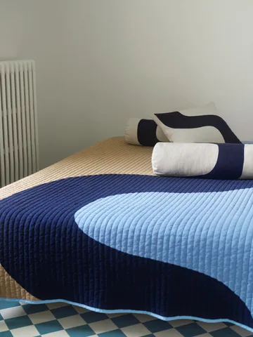 Seireeni cilinderkussen 54 cm - Linnen-donkerblauw - Marimekko