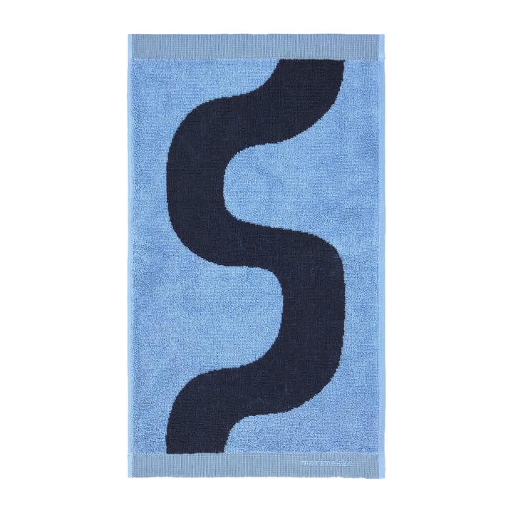 Seireeni gastenhanddoek 30x50 cm, Donkerblauw-blauw Marimekko