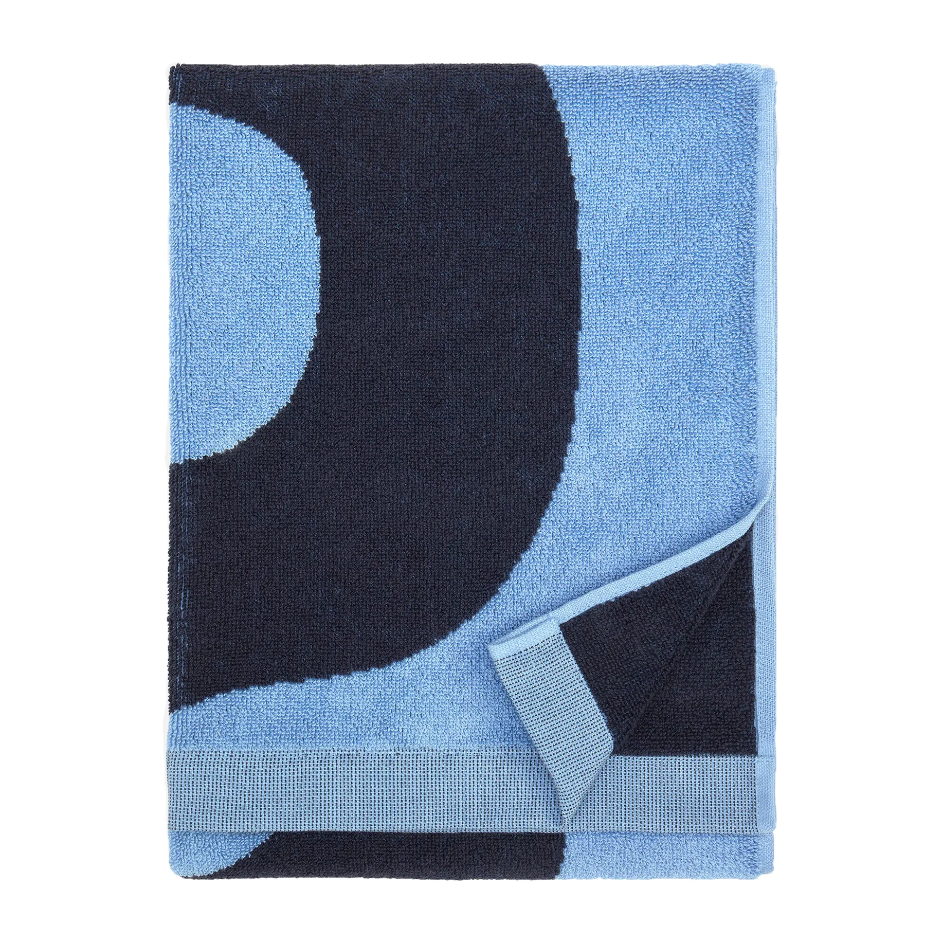 Seireeni handdoek 50x70 cm, Donkerblauw-blauw Marimekko