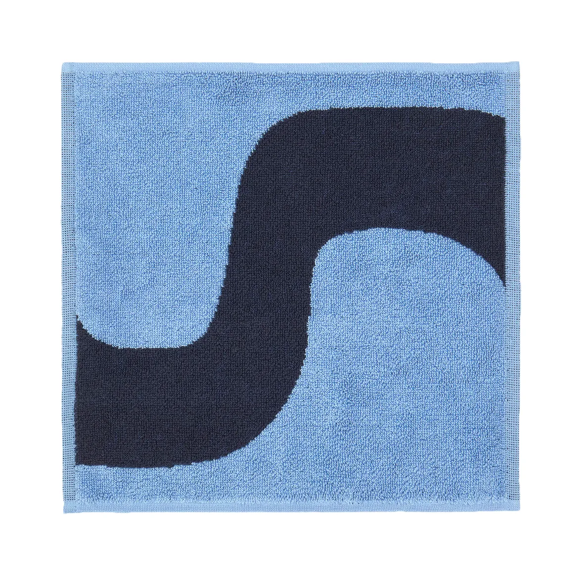 Seireeni minihanddoek 30x30 cm, Donkerblauw-blauw Marimekko