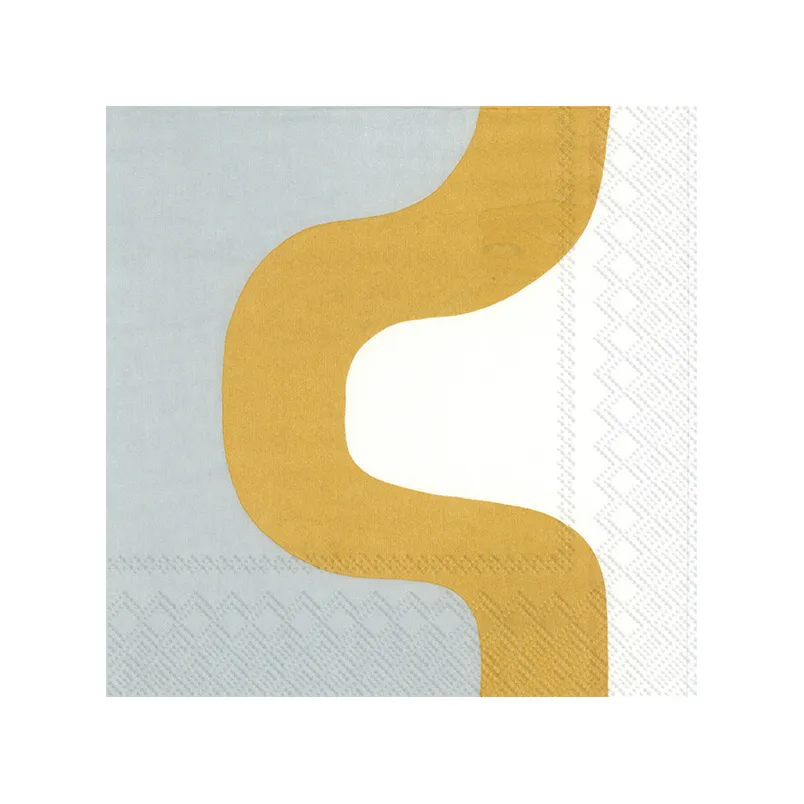 Seireeni servet 33x33 cm 20-pack, Gold Marimekko