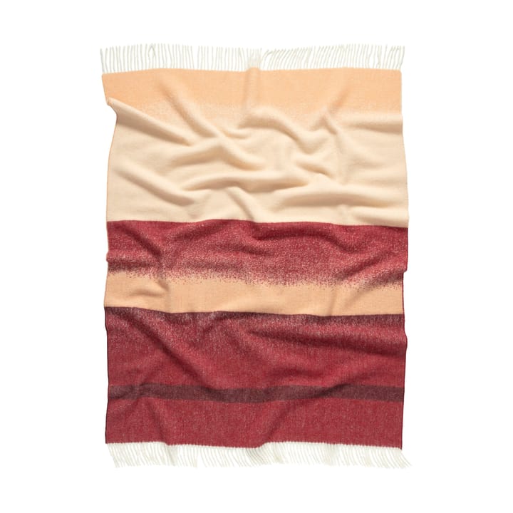 Selänne plaid 130x170 cm, Bordeaux-off white, perzik Marimekko