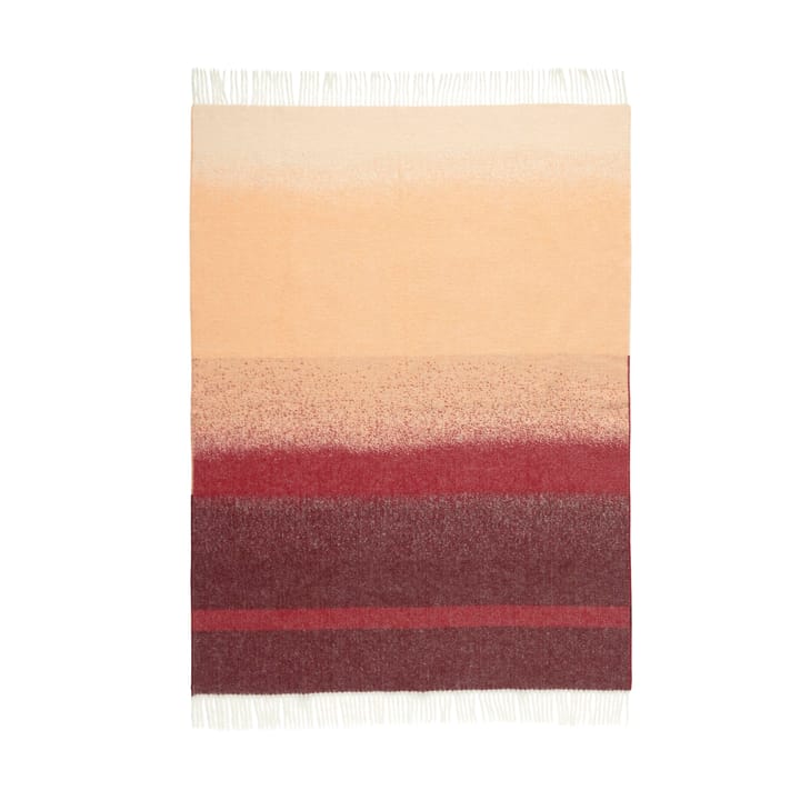 Selänne plaid 130x170 cm, Bordeaux-off white, perzik Marimekko