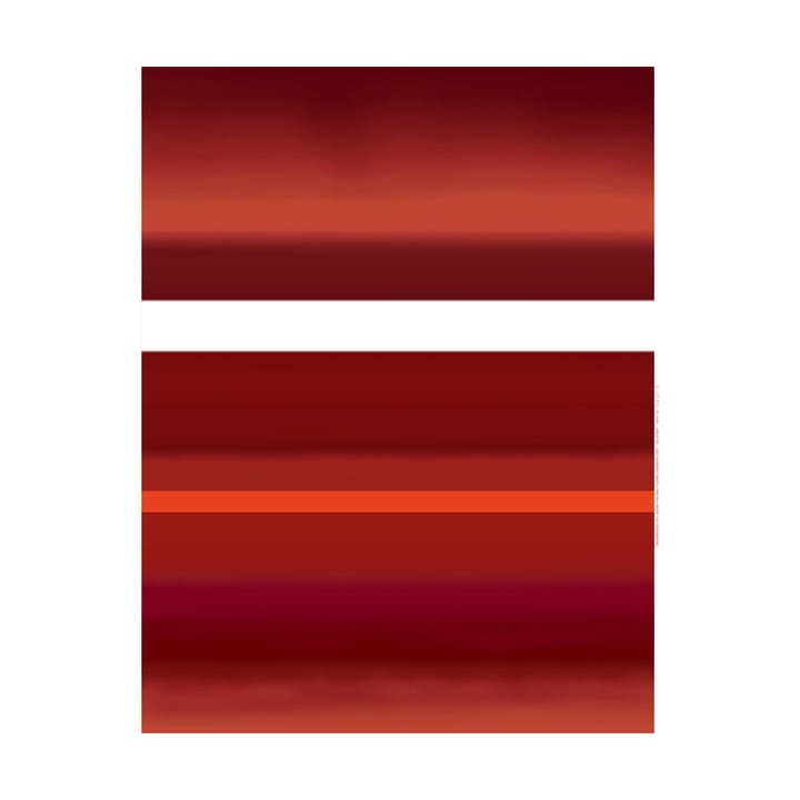 Selänne stof - Rood-donker rood-wijnrood - Marimekko