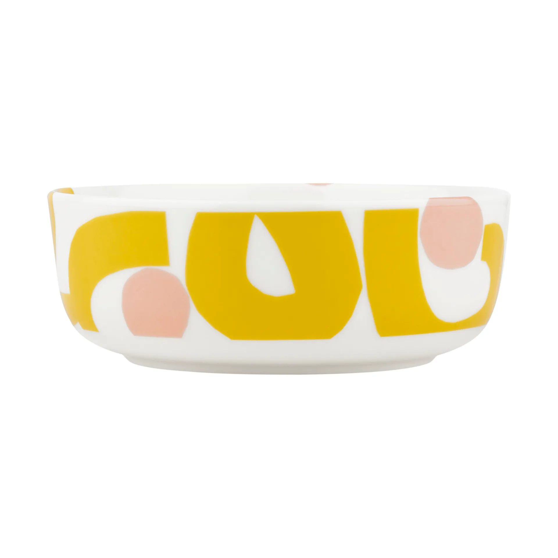 Seppel kom 4 dl, White-spring yellow Marimekko