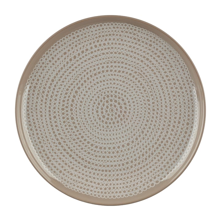 Siirtolapuutarha bord Ø 25 cm - Terra-white - Marimekko