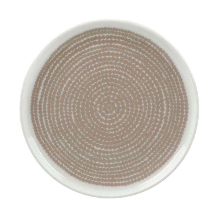 Siirtolapuutarha bordje Ø13,5 cm - White-beige - Marimekko