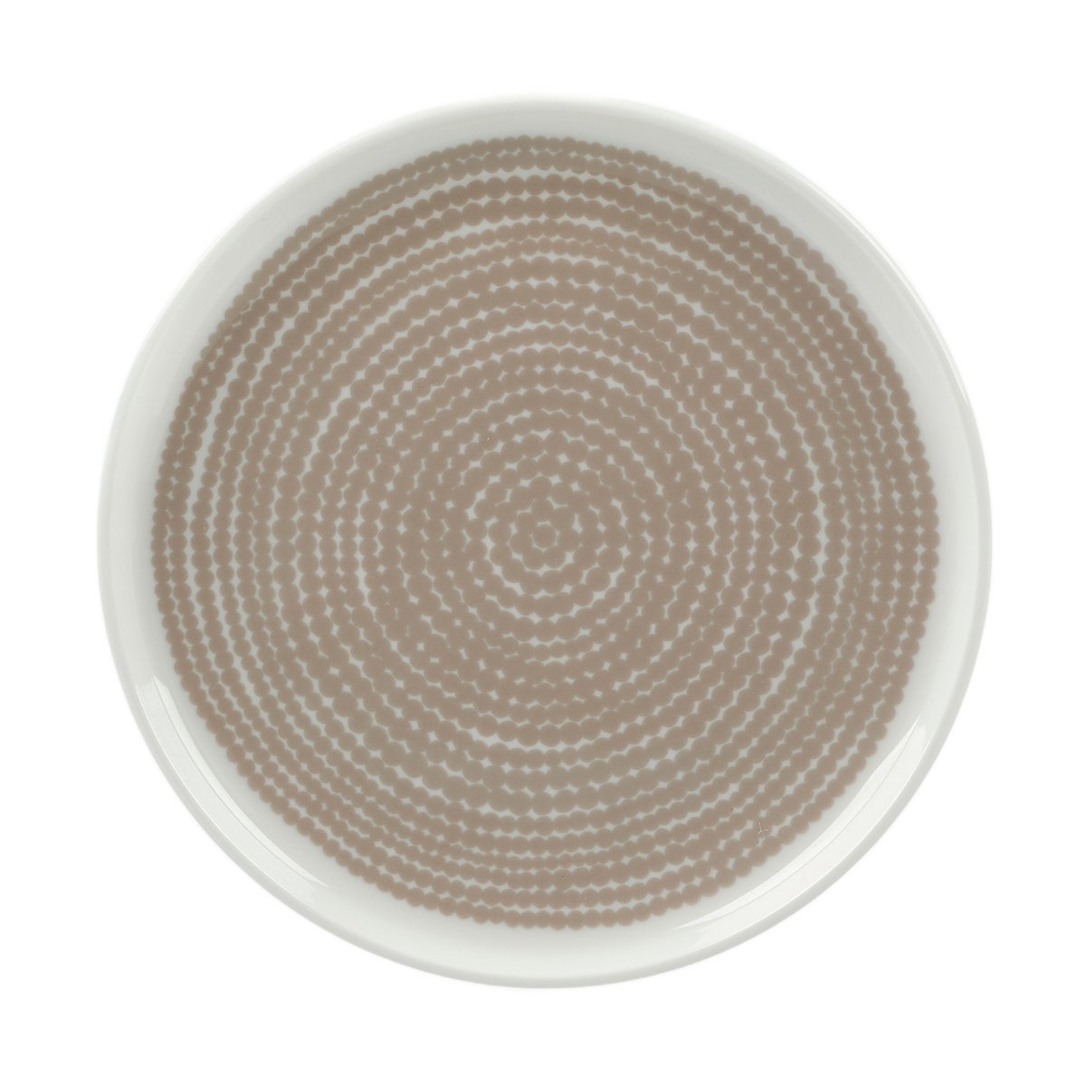 Marimekko Siirtolapuutarha bordje Ø13,5 cm White-beige