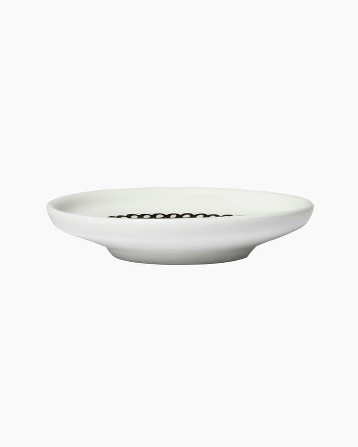 Siirtolapuutarha bordje 8,5 cm, zwart-wit Marimekko
