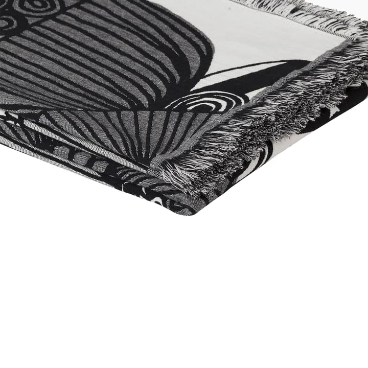 Siirtolapuutarha plaid 130x180 cm, Off white-zwart Marimekko
