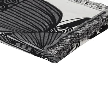 Siirtolapuutarha plaid 130x180 cm - Off white-zwart - Marimekko