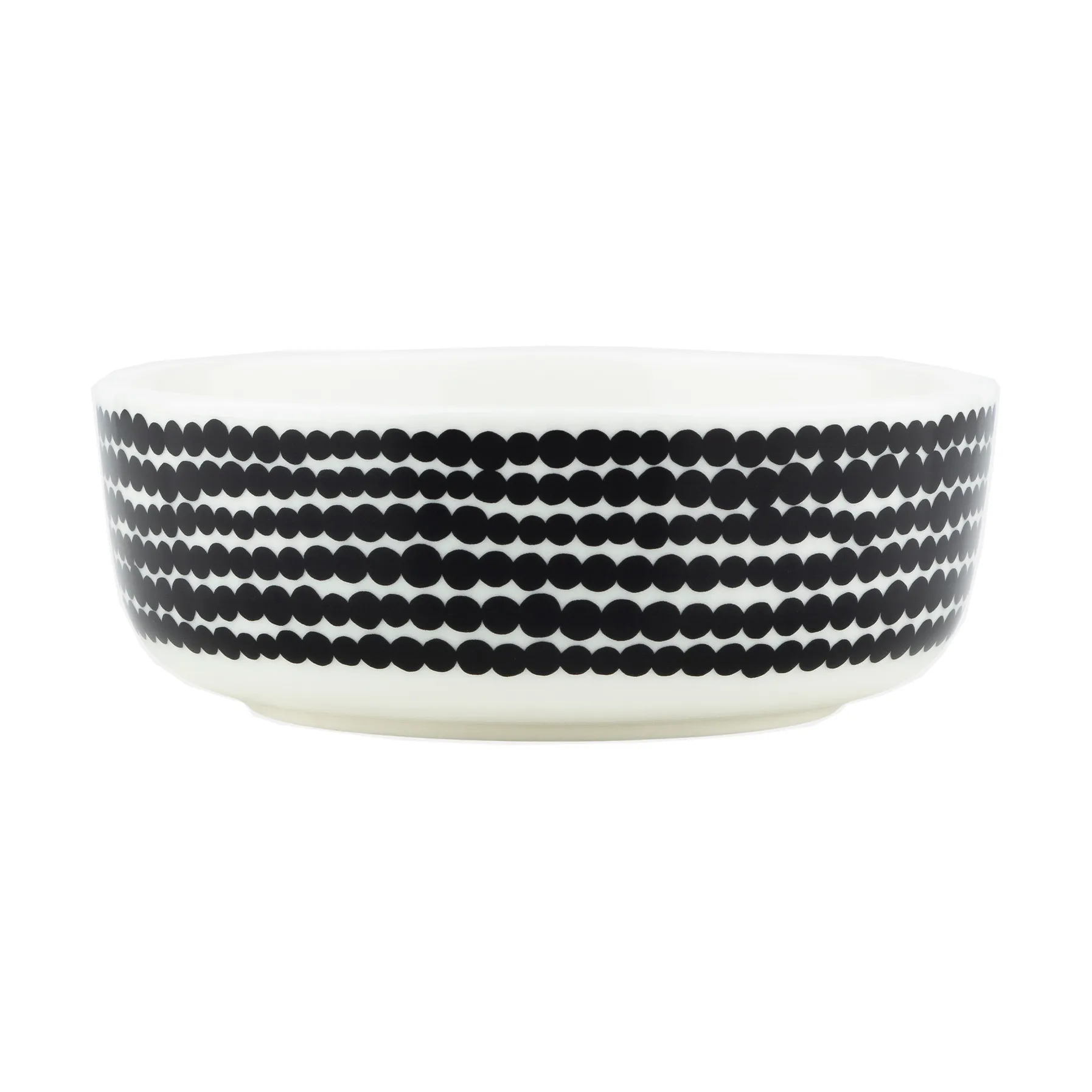 Siirtolapuutarha schaal 4 dl, Black-white Marimekko