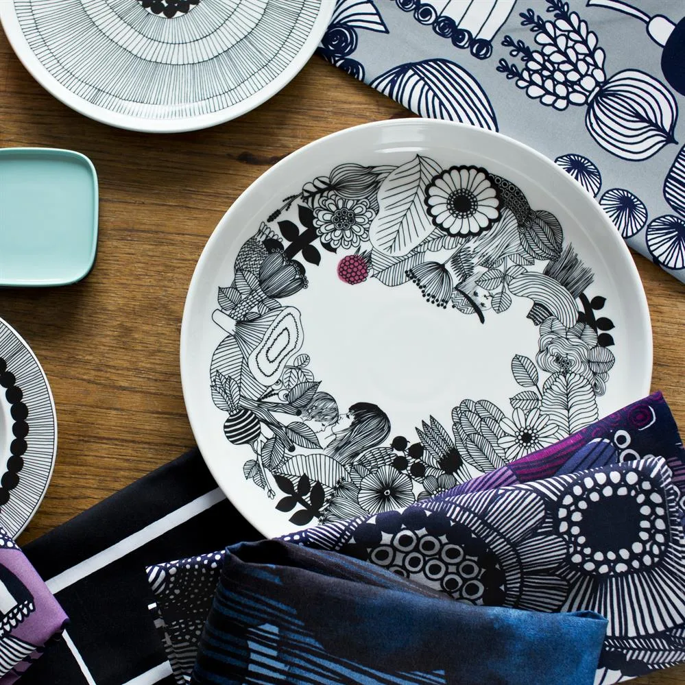 Siirtolapuutarha schotel, Ø 32 cm. Marimekko