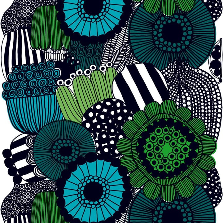 Siirtolapuutarha tafelzeil - blauw-groen - Marimekko