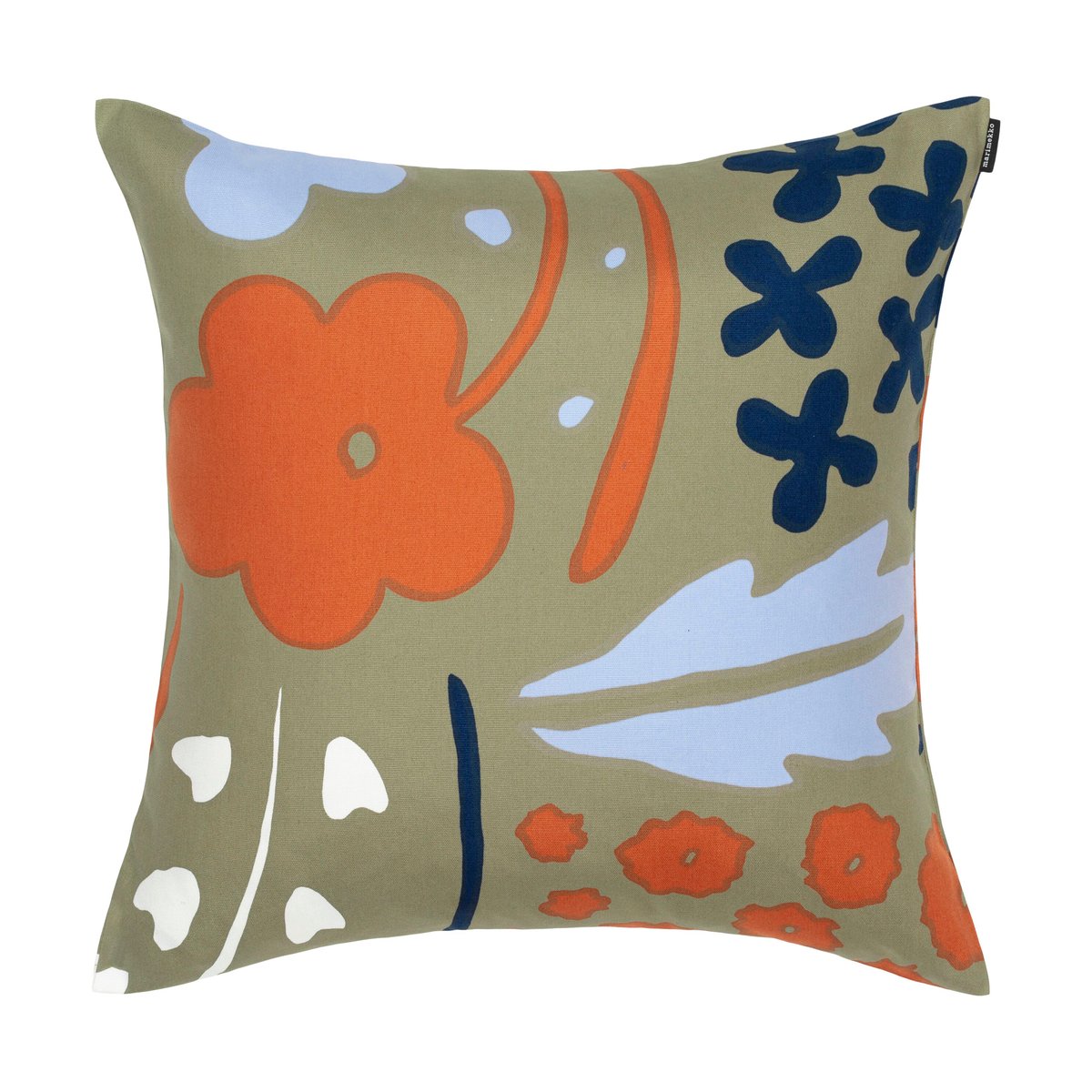 Marimekko Suvi kussenhoes 50x50 cm Grey green-dark blue