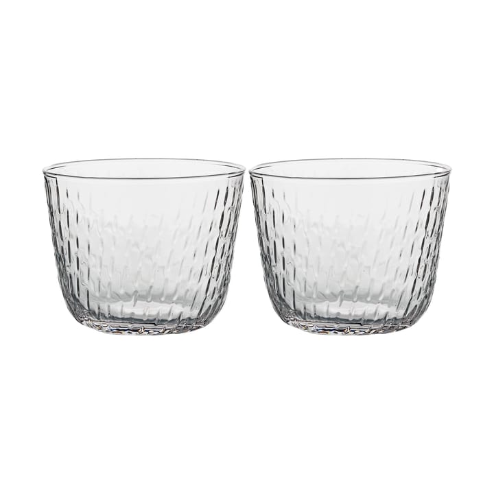 Syksy drinkglas 2 dl 2-pack - Clear - Marimekko