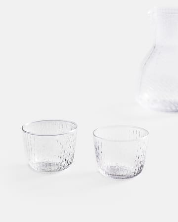 Syksy drinkglas 2 dl 2-pack - Clear - Marimekko