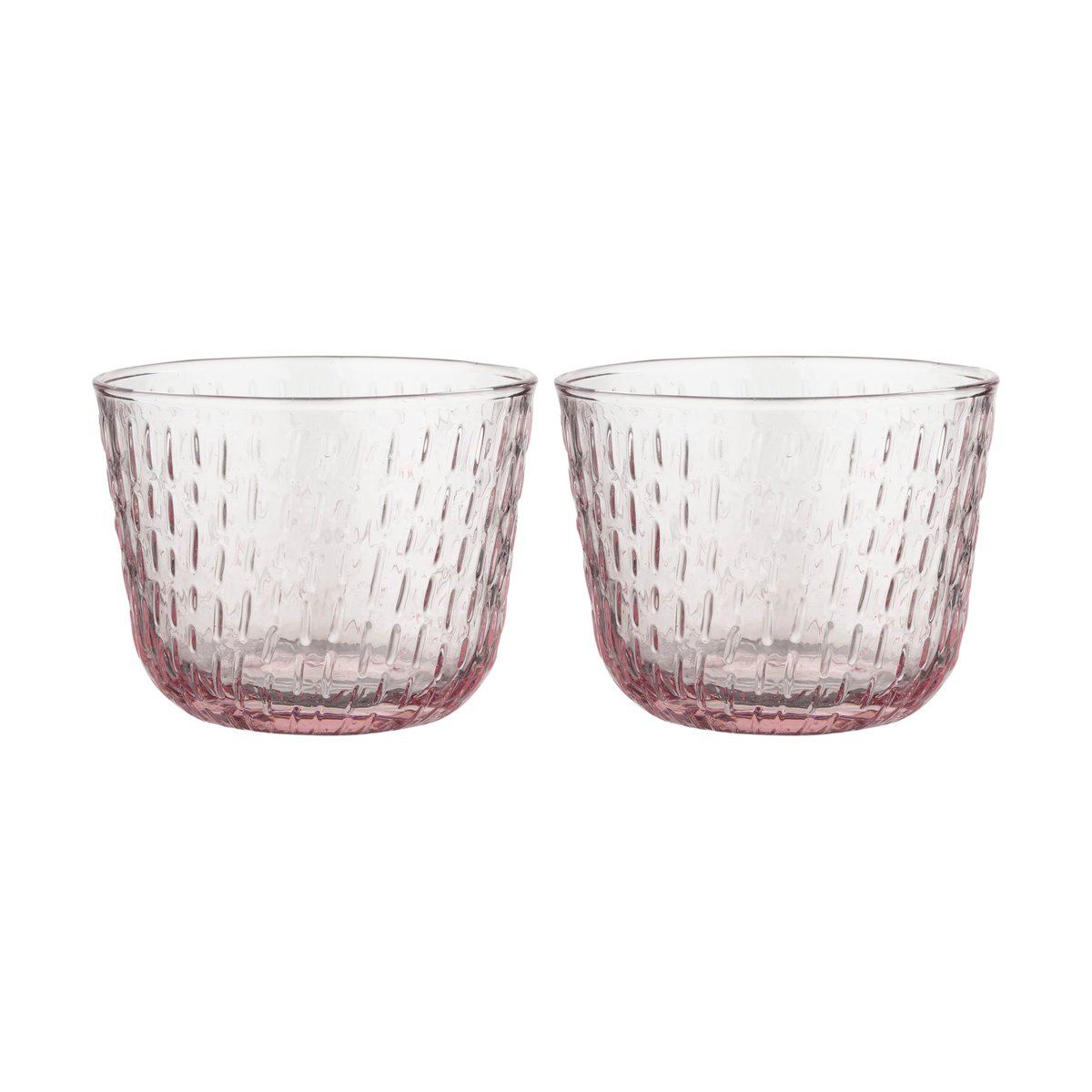 Marimekko Syksy drinkglas 2 dl 2-pack Mauve | Scandinavisch Interieur | Drinkglazen | Roze