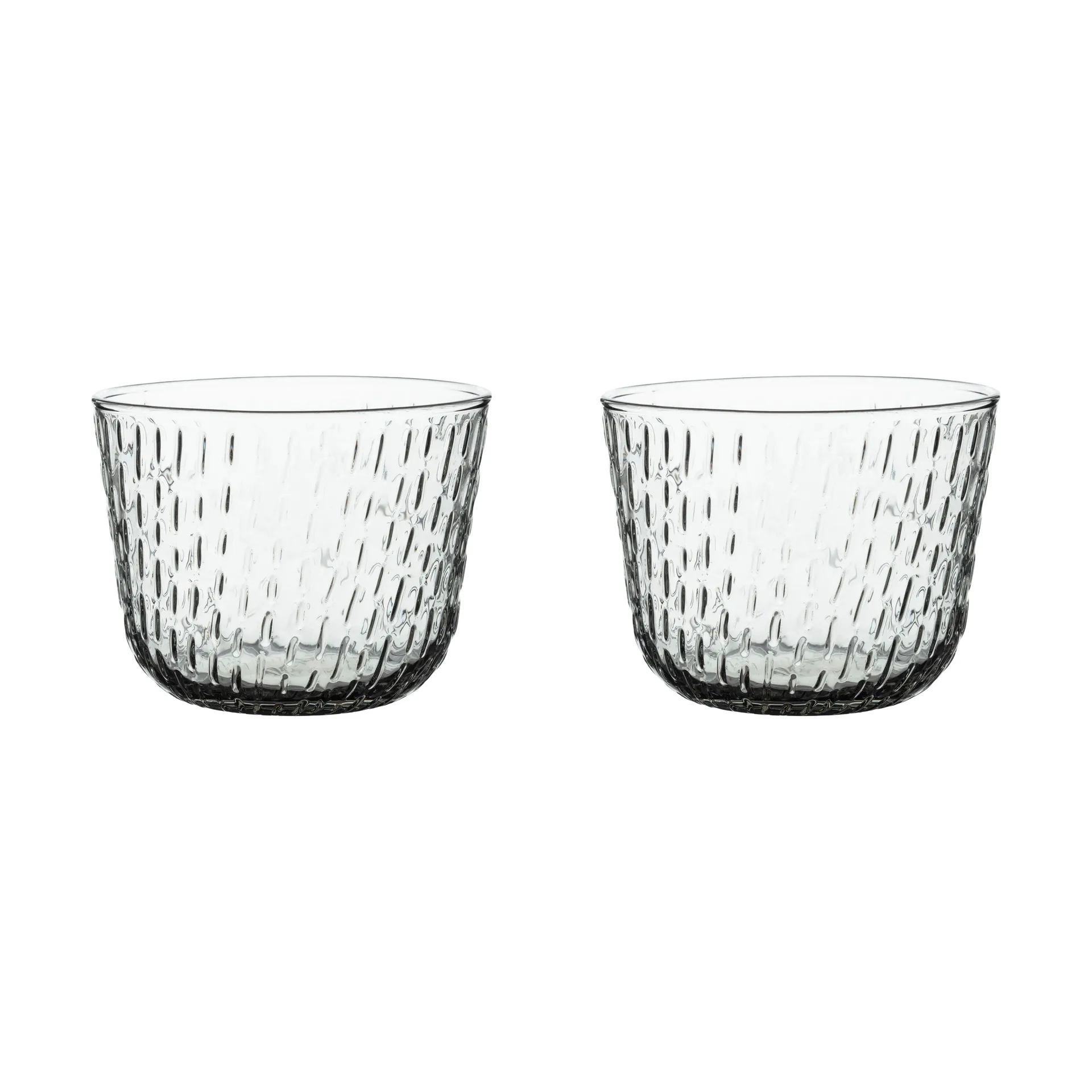Syksy drinkglas 2 dl 2-pack, Misty grey Marimekko