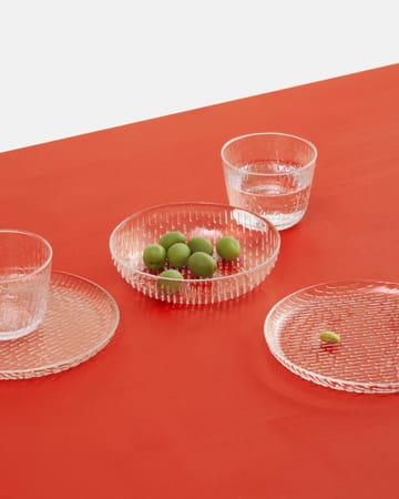 Syksy glazen borden Ø17 cm 2-pack - Clear - Marimekko