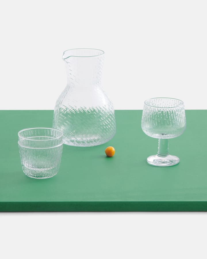 Syksy glazen decanter 1,5 l, Clear Marimekko