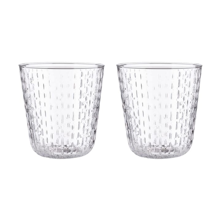 Syksy tumbler glas 36 cl 2-pack, Clear Marimekko