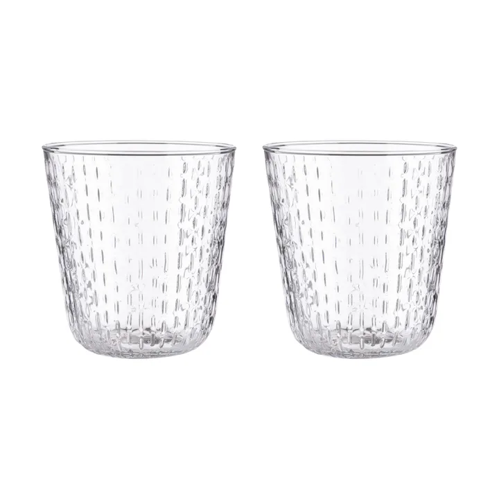 Syksy tumblerglas 36 cl 2-pack - Clear - Marimekko