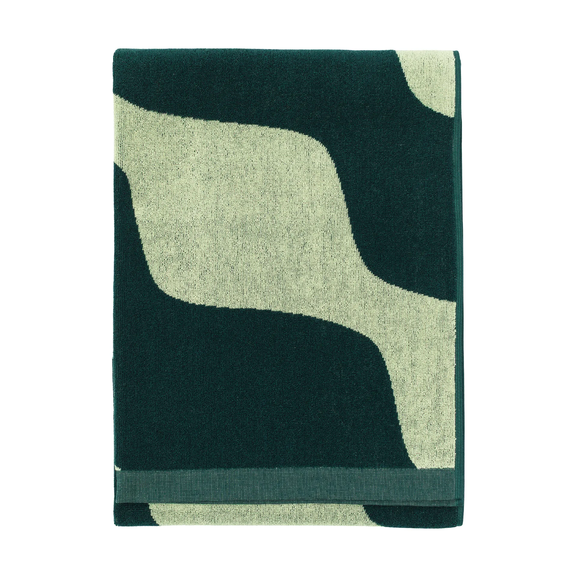 Taifuuni badhanddoek 70x150 cm, Pear-dark green Marimekko
