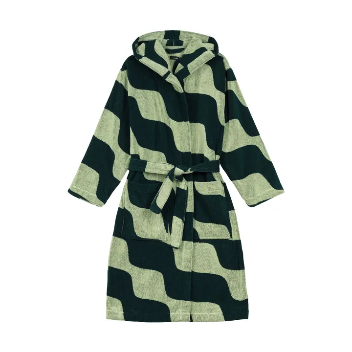 Taifuuni badjas katoen - Pear-dark green - Marimekko