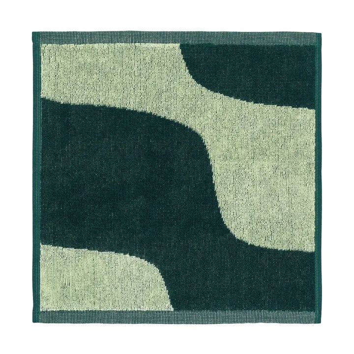 Taifuuni mini handdoek 30x30 cm - Pear-dark green - Marimekko