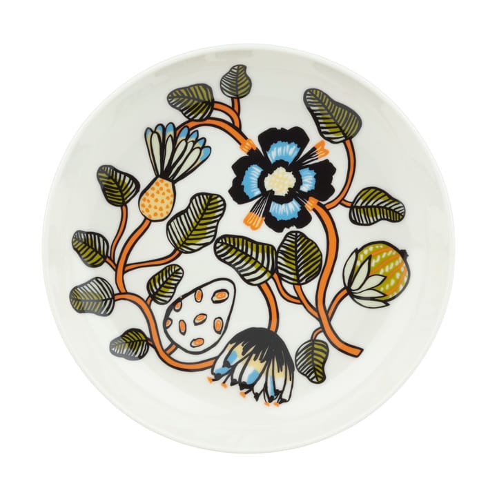 Tiara diep bord Ø20,5 cm - Wit - Marimekko
