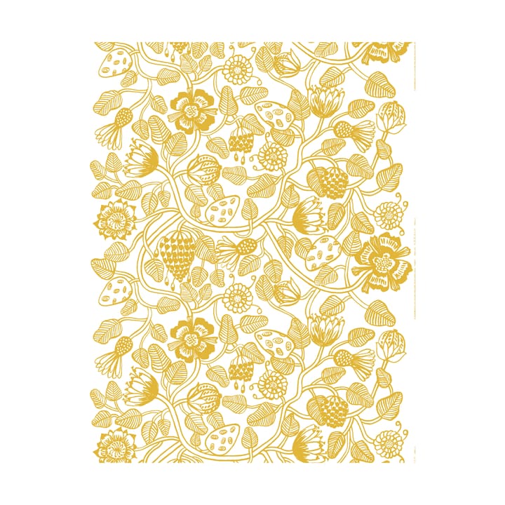 Tiara stof - Wit-goud - Marimekko