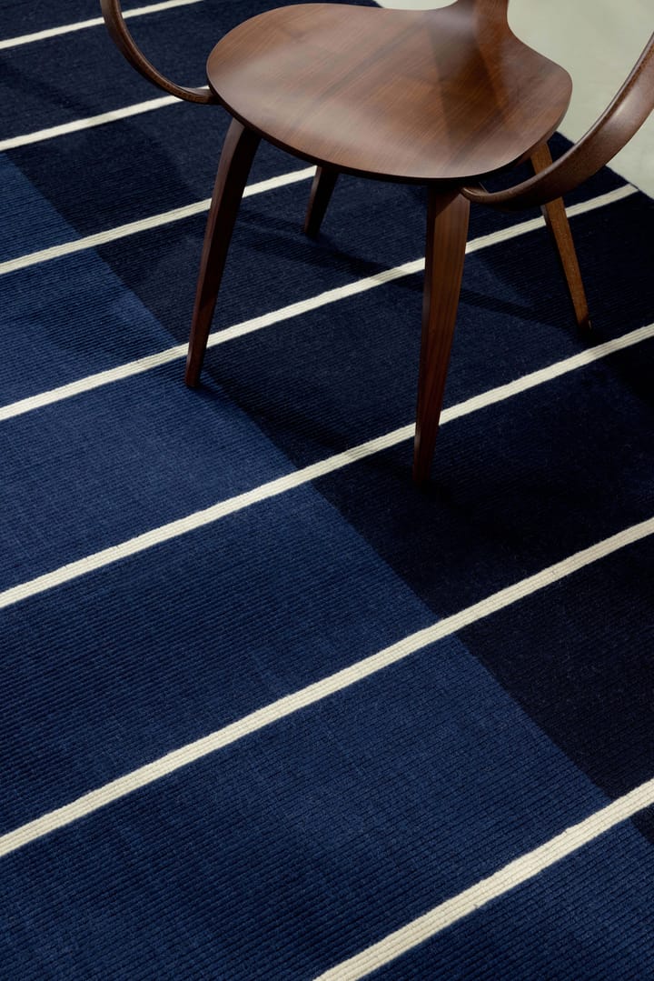 Tiibet wollen vloerkleed, Deep Blue, 170x240 cm Marimekko