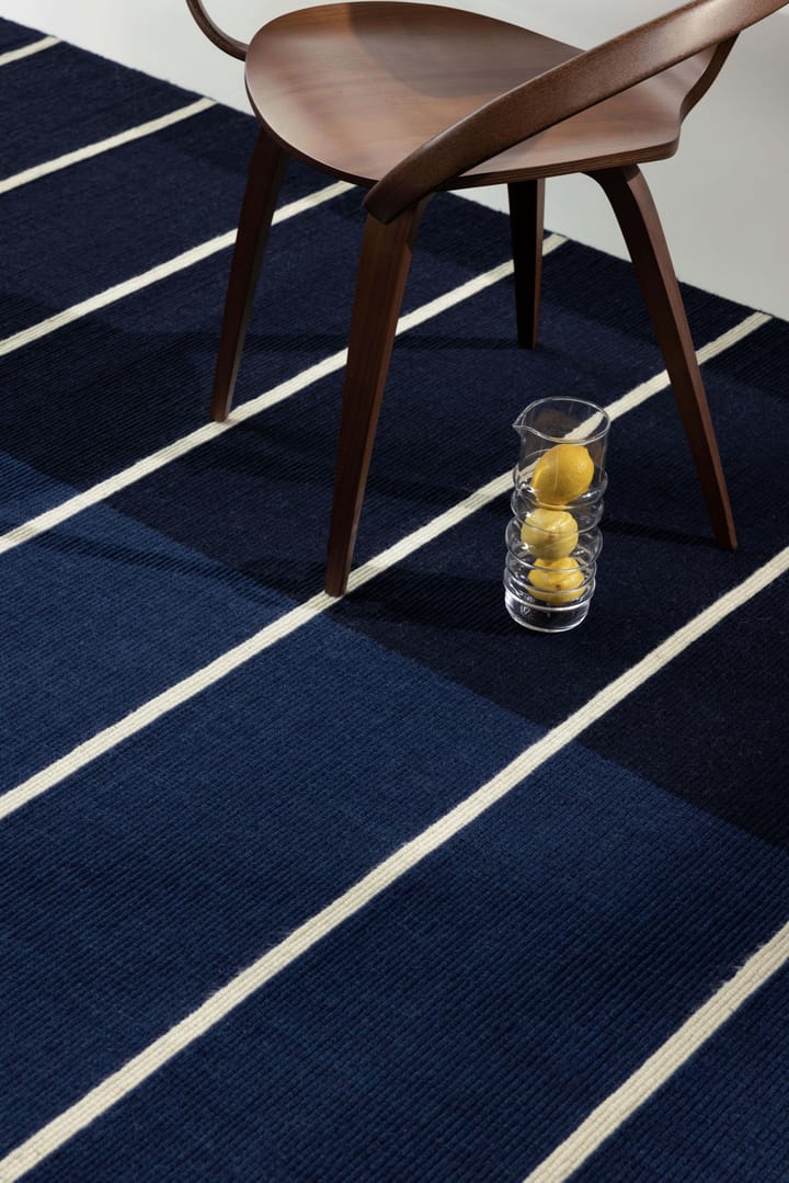 Tiibet wollen vloerkleed, Deep Blue, 170x240 cm Marimekko