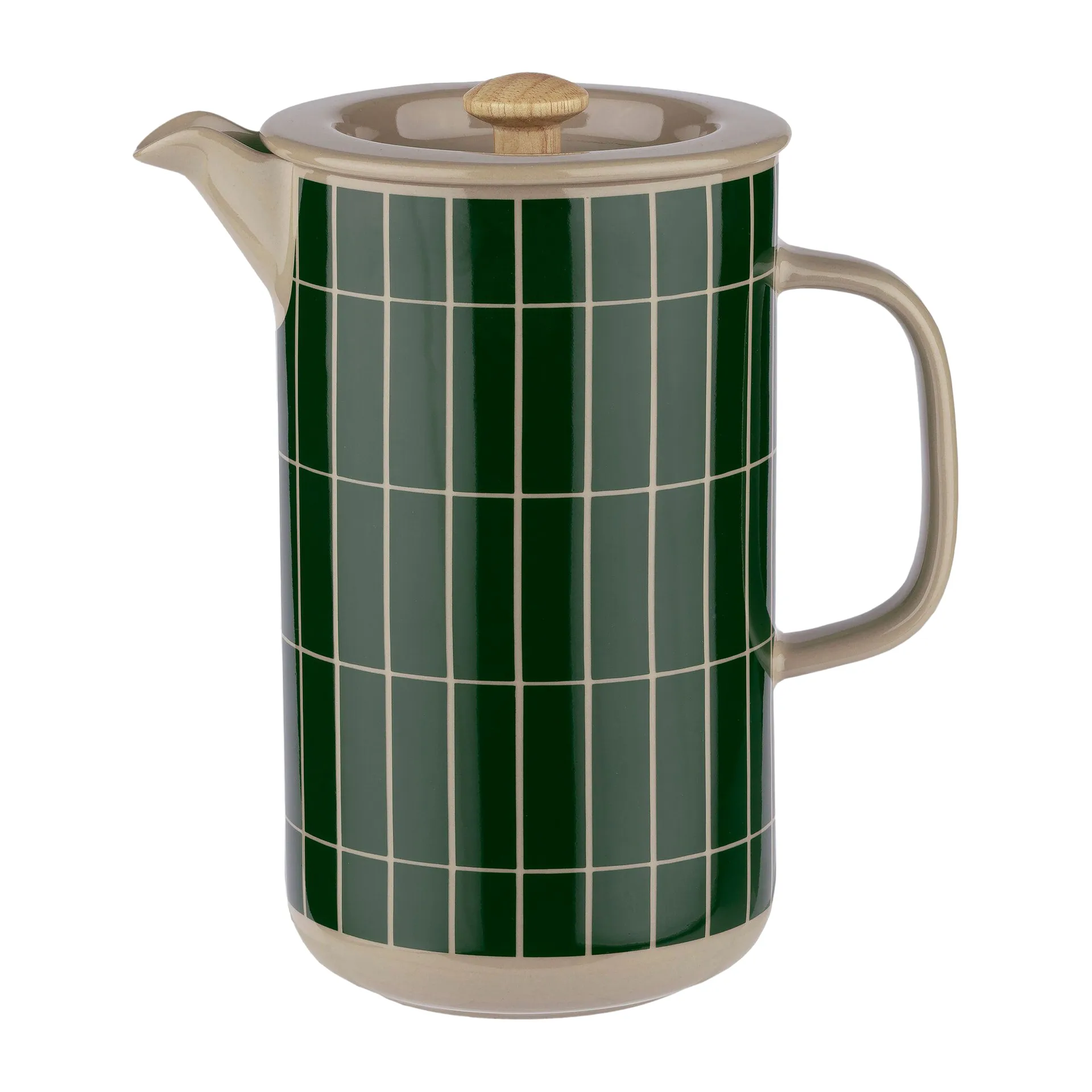 Tiiliskivi cafetière 0,9 l, Terra-dark green Marimekko