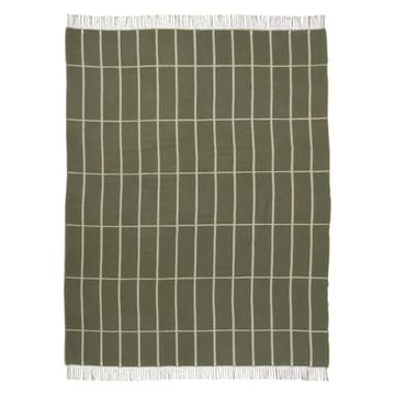 Tiiliskivi deken 130x180 cm - Grijsgroen-wit - Marimekko