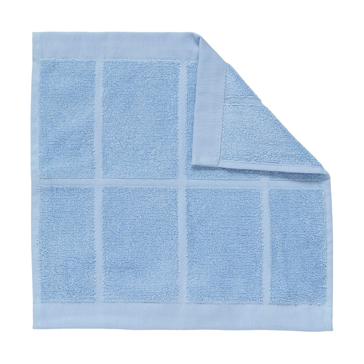 Marimekko Tiiliskivi handdoek 30x30 cm Light blue | Scandinavisch Interieur | Handdoeken | Blauw
