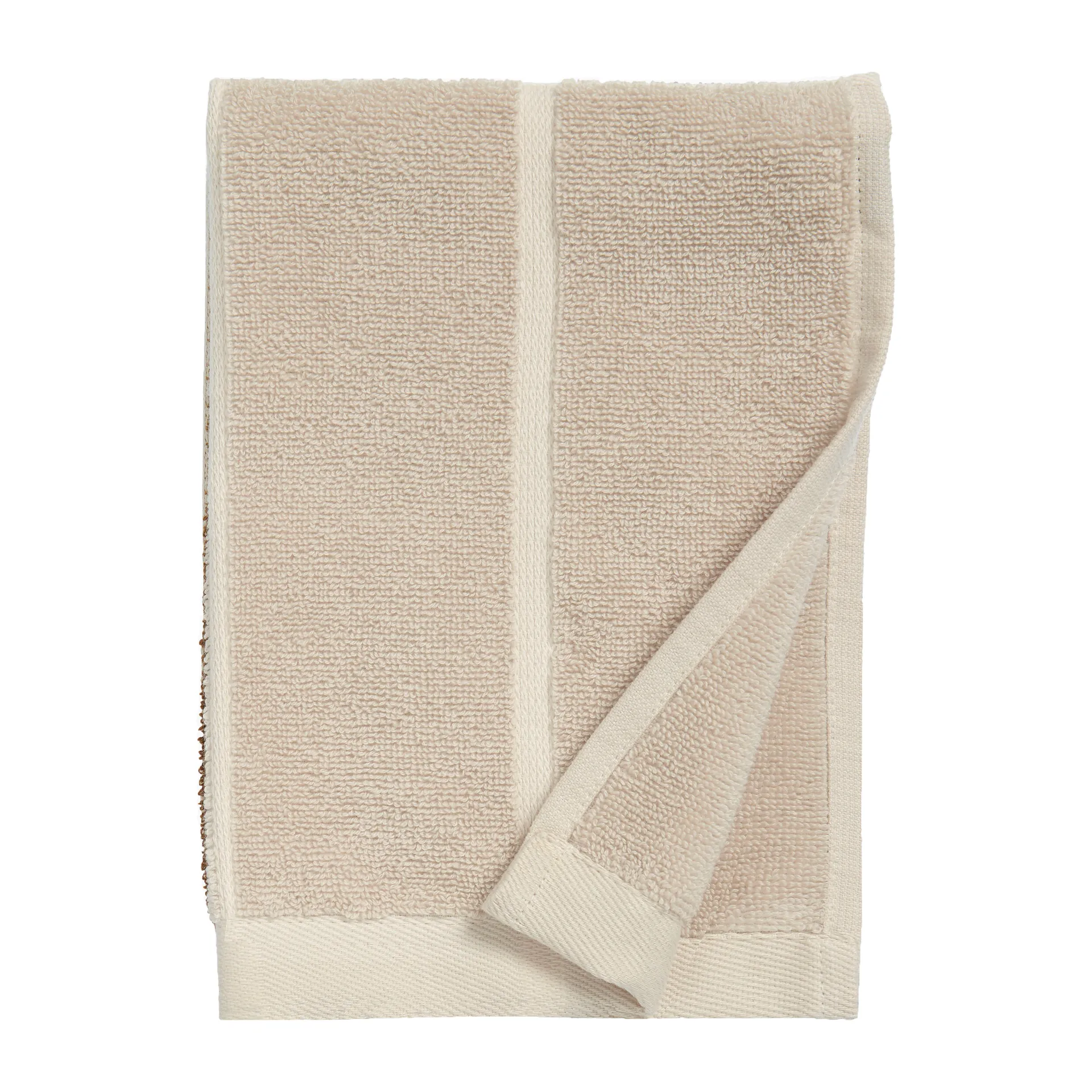 Tiiliskivi handdoek 50x30 cm, Donkergrijs-bruin-beige Marimekko