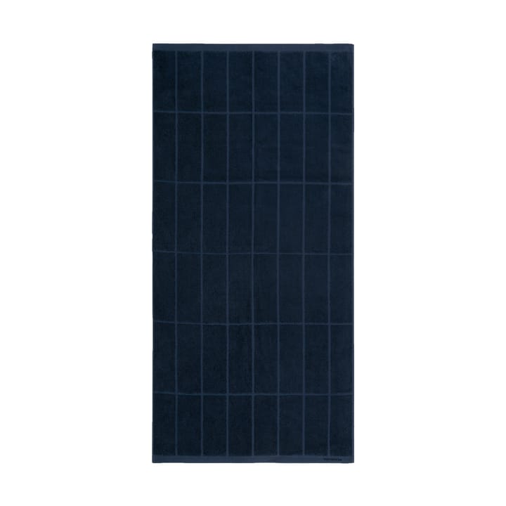 Tiiliskivi handdoek 70x150 cm - Dark blue - Marimekko