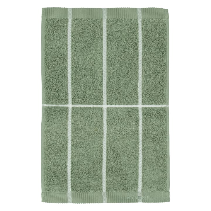 Tiiliskivi handdoek grijsgroen-wit - 30x50 cm - Marimekko