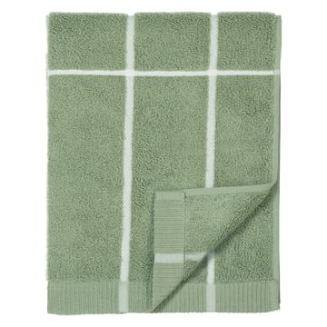Tiiliskivi handdoek grijsgroen-wit - 50x100 cm - Marimekko