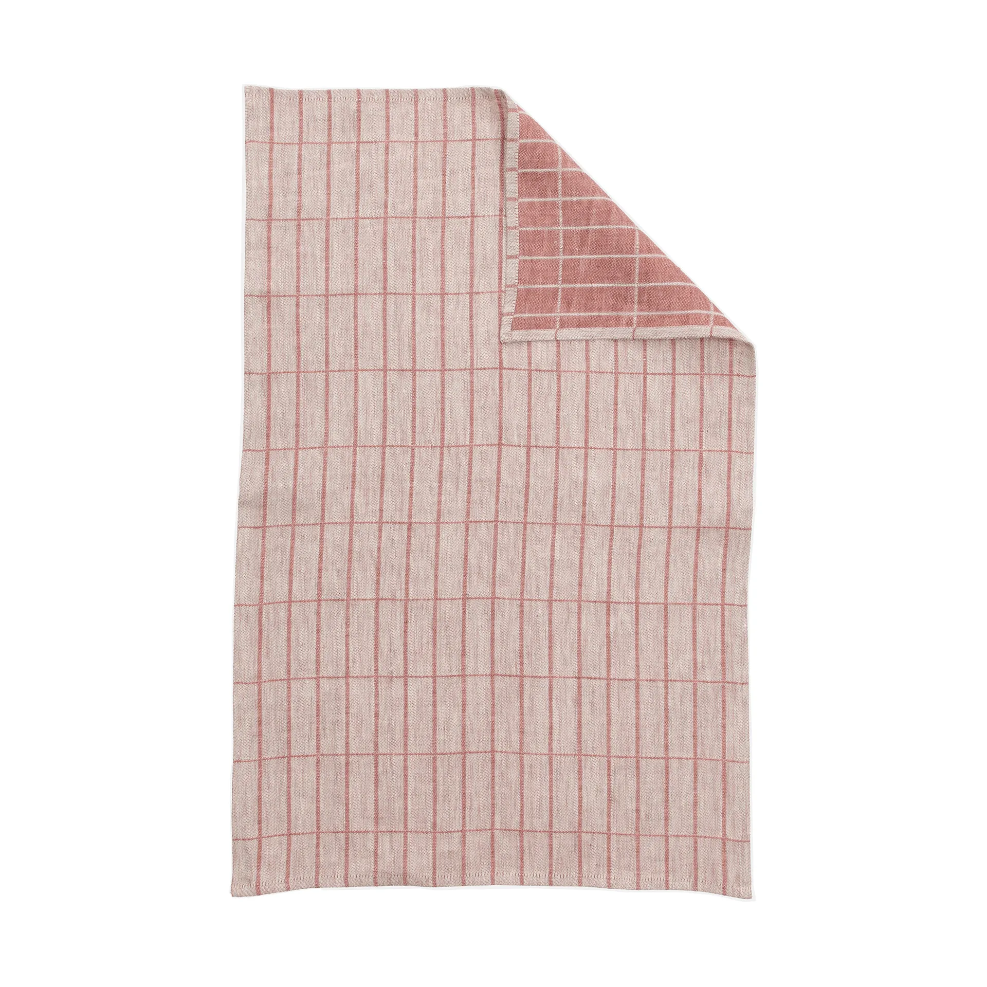 Tiiliskivi keukenhanddoek 47x70 cm, Off white-chestnut Marimekko