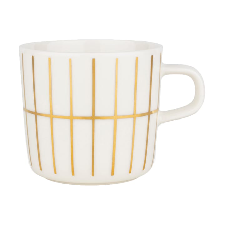 Tiiliskivi koffiekop 20 cl - White-gold - Marimekko